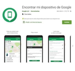 Localizar celular con Google App