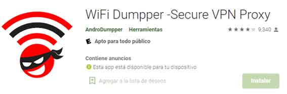 WiFi Dumpper -Secure VPN Proxy