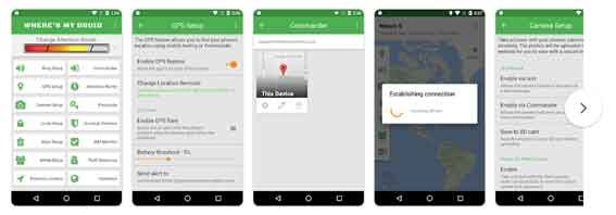 App Where´s My Droid para control parental