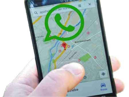 Puedes localizar cualquier celular por WhatsApp