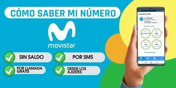 Cómo saber mi numero Movistar